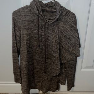 Pink magnolia gray/brown sweater